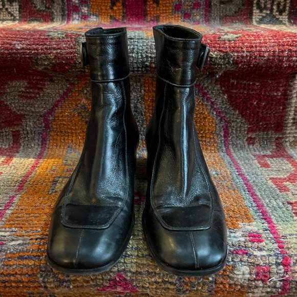 Saint Laurent buckle boots - Picture 3 of 6